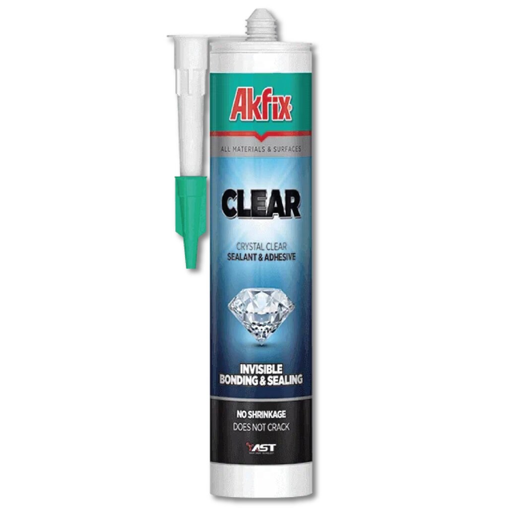 Клей-герметик Akfix ALL Bond Clear MC прозр, 290мл. от компании Строй Мир Крым. Симферополь. - фото 1