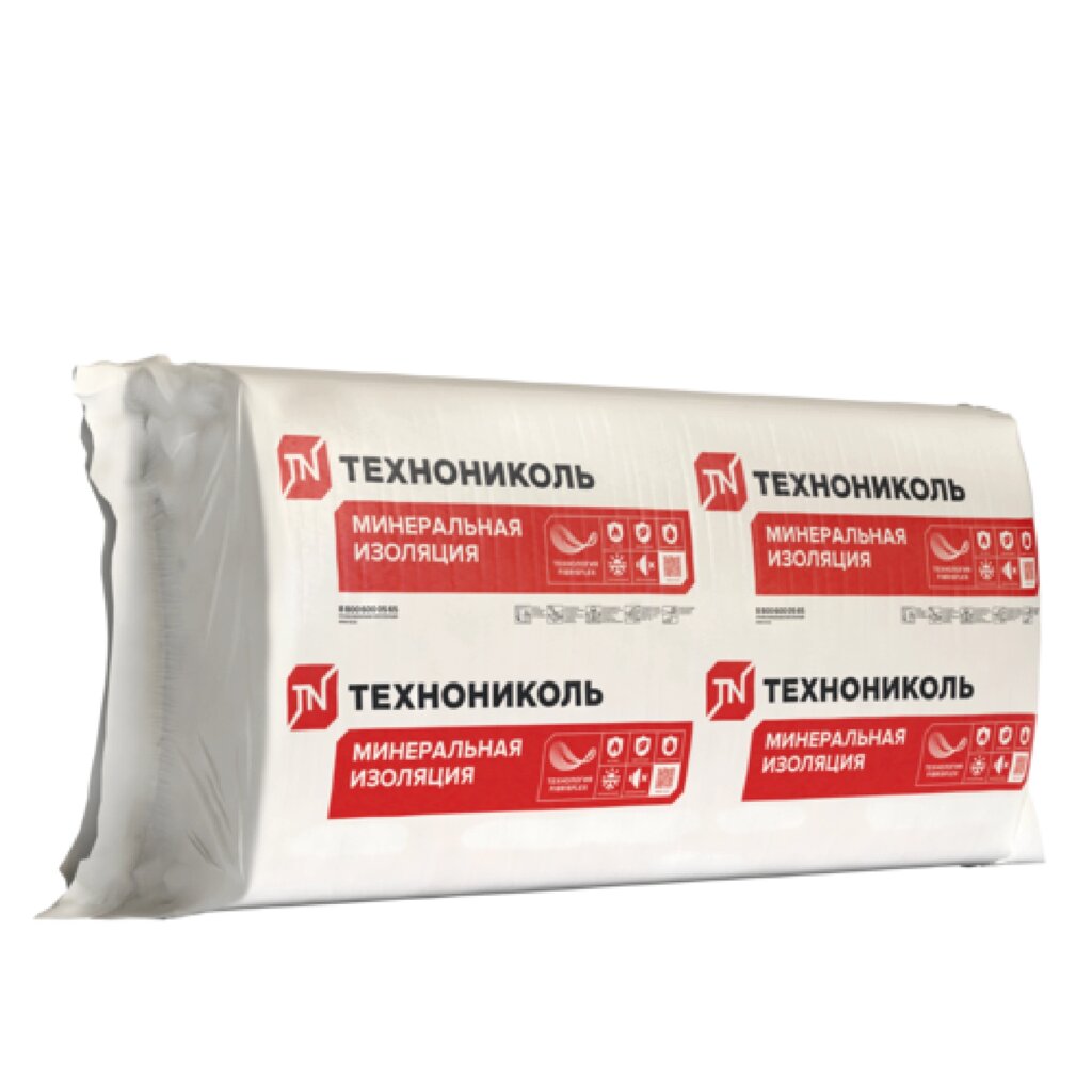 Плиты теплозвукоизоляционные 37 PN Тёплый каркас ПРОФ 50мм (R) (24х1200-610) 17,568 м2 (20 шт/пал) от компании Строй Мир Крым. Симферополь. - фото 1