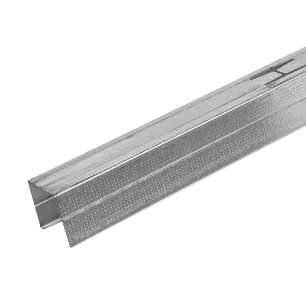 Профиль Албес DIN PRIM 0,55мм CW 50*50 L=3.00 ПС-2 (мет.) Арт. 68409 (18 шт/уп; 360 шт/пал) от компании Строй Мир Крым. Симферополь. - фото 1
