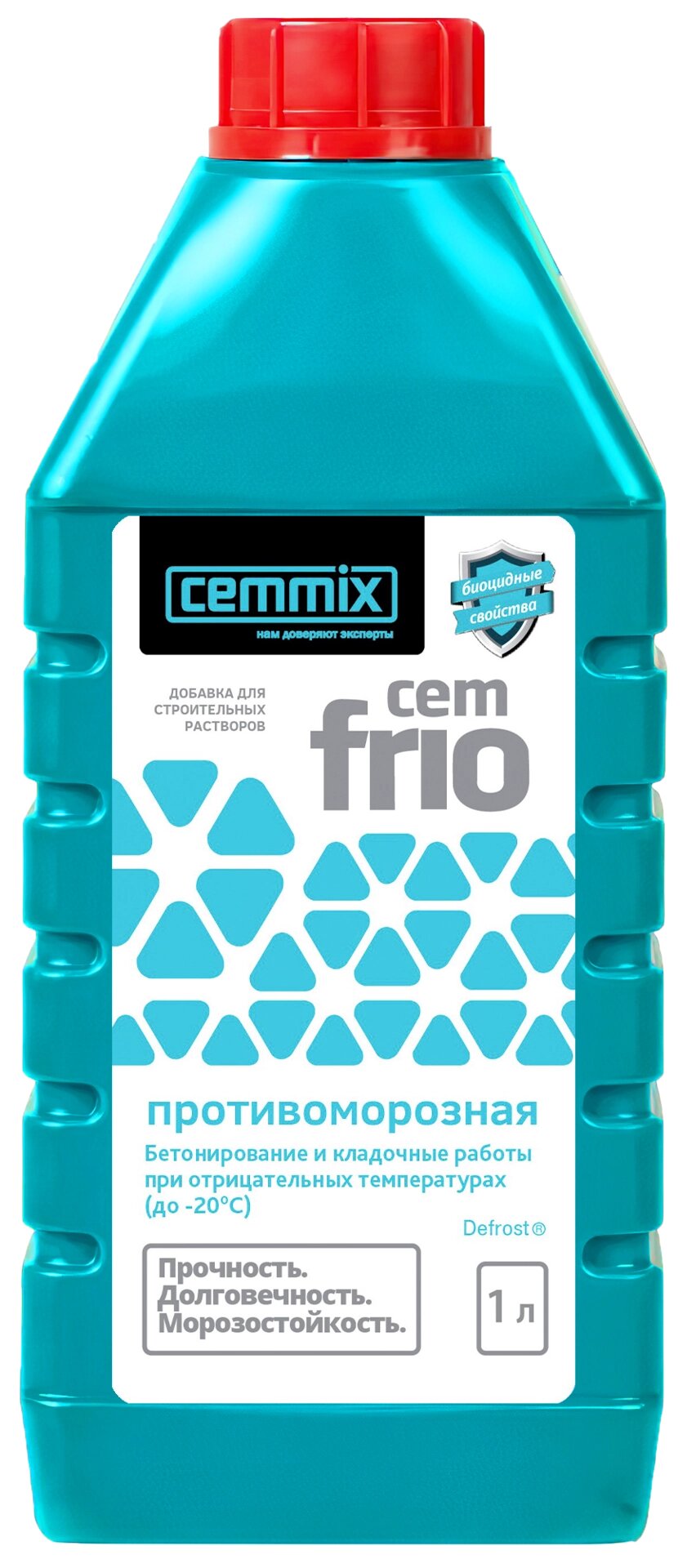Противоморозная добавка CemFrio 1 л 20 шт/уп от компании Строй Мир Крым. Симферополь. - фото 1