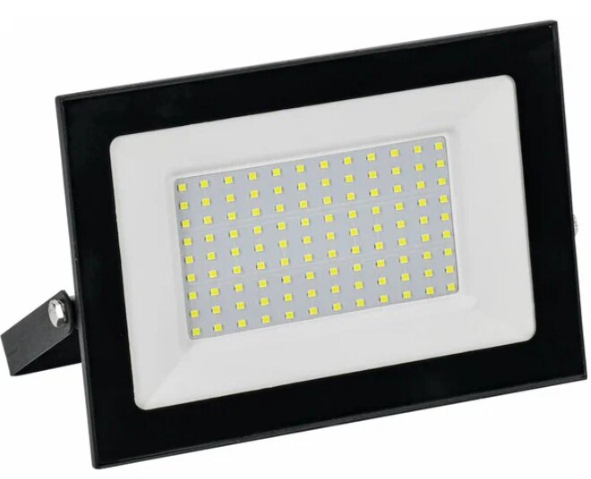 Прожектор LED СДО 001-100 6500К IP65 черный GENERICA от компании Строй Мир Крым. Симферополь. - фото 1