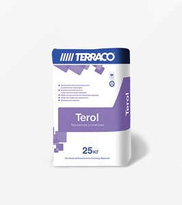 Штукатурка декоративная Terraco Терол Гранул 1,5 мм 25 кг шуба