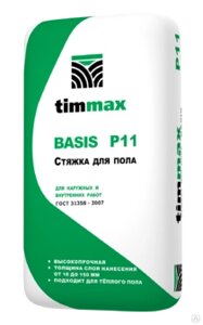 Стяжка для пола TimMax Р-11 теплый пол 10-150 мм 20 кг 65 шт/пал 523