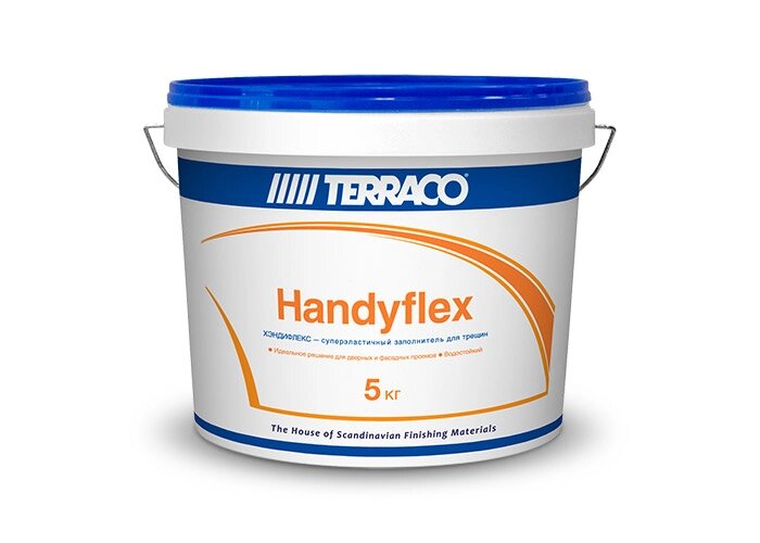 Супер эластичный заполнитель для трещин Terraco HandyFlex 0,8 кг 1440 шт/пал 6423008 от компании Строй Мир Крым. Симферополь. - фото 1