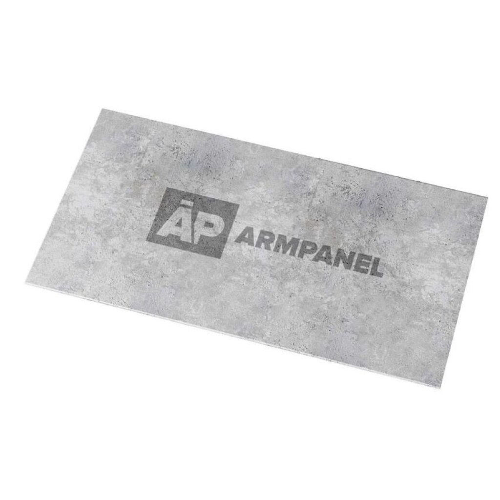 Влагостойкая цементно-перлитовая плита ArmPanel АЦПЛ-I-9 2400х1200х9 мм 40 шт/в пал от компании Строй Мир Крым. Симферополь. - фото 1