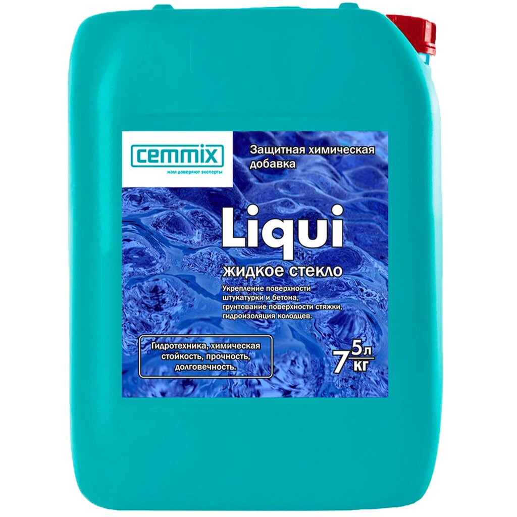 Жидкое стекло Liqui 5 л от компании Строй Мир Крым. Симферополь. - фото 1