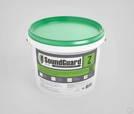 Звукоизоляция Виброакустический герметик SoundGuard 7 кг 10386 от компании Строй Мир Крым. Симферополь. - фото 1