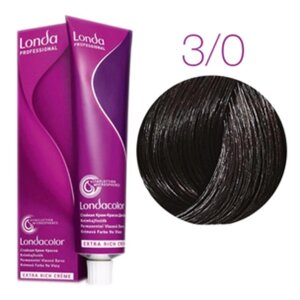 Londa Color стойкая крем-краска, 3/0 темный шатен, 60мл