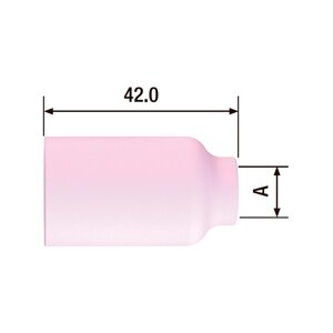 FUBAG Сопло керамическое для газовой линзы №8 ф12.5 FB TIG 17-18-26 (2 шт.)