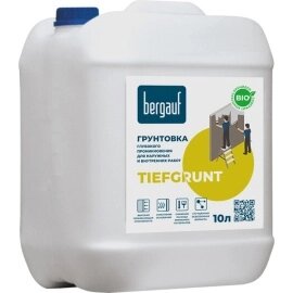 Bergauf TIEFGRUNT U грунтовка глубоко проникновения 10 л от компании Промизоляция - фото 1