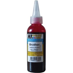 Чернила HI-BLACK для BROTHER (Тип B) универсальные, пурпурные, 0,1 л, водные