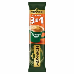 Кофе растворимый порционный MONARCH Original 3 в 1 Классика, 13,5 г, пакетик