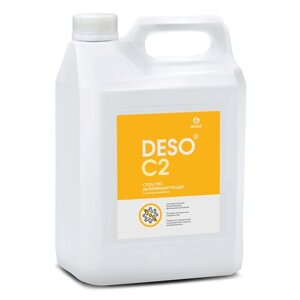 Средство моющее c дезинфицирующим эффектом 5 кг, GRASS DESO C2, ЧАС, концентрат