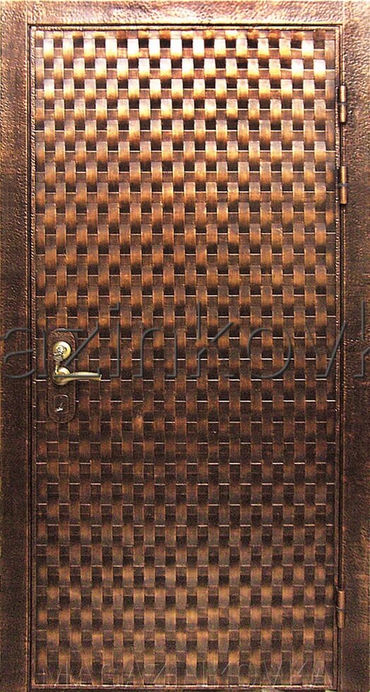 Дверь кованая металлическая плетеная от компании MAGAZINKOVKA - фото 1