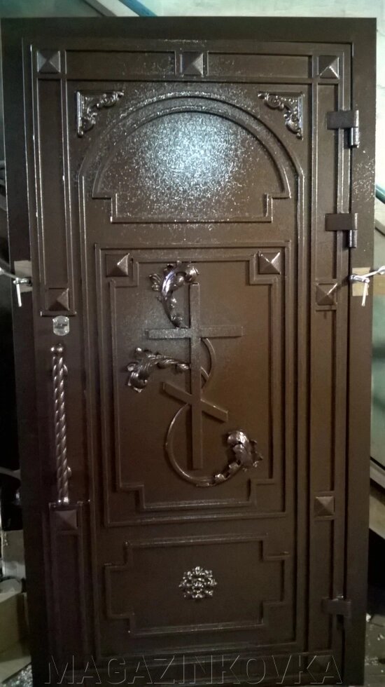 Дверь кованая металлическая с ковкой (в Церковь ) от компании MAGAZINKOVKA - фото 1