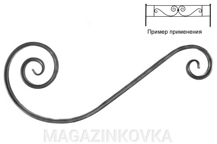 Волюта Т-15-860-333-113 ##от компании## MAGAZINKOVKA - ##фото## 1