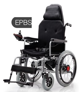Кресло коляска инвалидная с поручнями и ручным наклоном спинки и ног FD20
