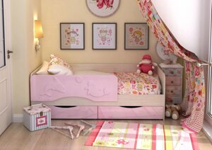 Фасад кровати КР-812 кровать Алиса (розовый)