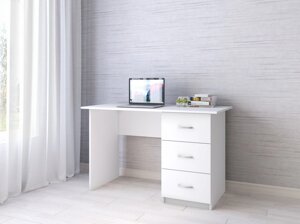 Письменный стол Сити 1 в Белом цвете