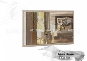 "Сакура" зеркало (800х600) (венге/лоредо)