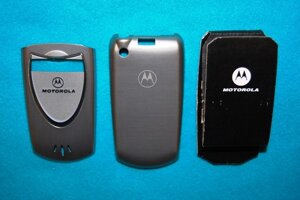 Комплект панелей для Motorola V60i Silver Новый