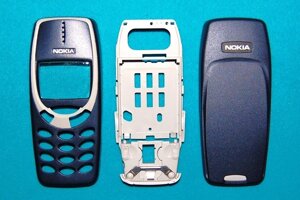 Корпус в сборе для Nokia 3310 Blue Новый