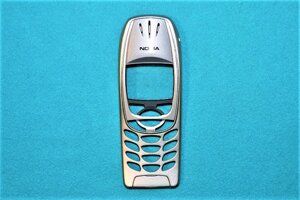 Лицевая панель для Nokia 6310i Silver/Grey Как новая