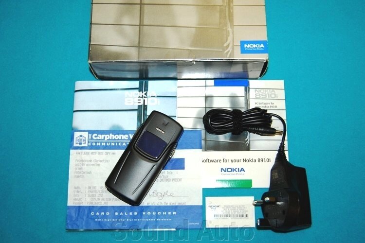 Продан! Мобильный телефон Nokia 8910i Полный комплект Новый Из Англии - скидка