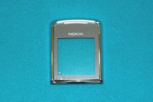 Стекло дисплея в рамке для Nokia 8800 Sirocco Silver Как новое