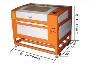 Трехрельсовый лазерный станок 1390-H (высокотехнологический лазер) 100W