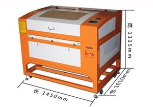 Трехрельсовый лазерный станок 6090-H (высокотехнологический лазер) 100W