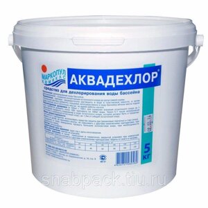 Аквадехлор 5 кг, средство для дехлорирования воды