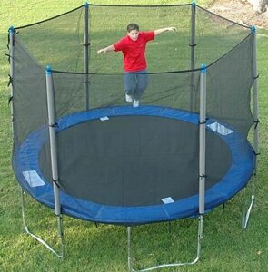 Батут спортивный DFC trampoline fitness 14FT-TR-E (427 см с сеткой)