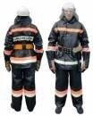 Боевая одежда пожарного из винилискожи (Винитерм) (III уровень защиты) вид Б (размер 48-50 / рост 182-188)