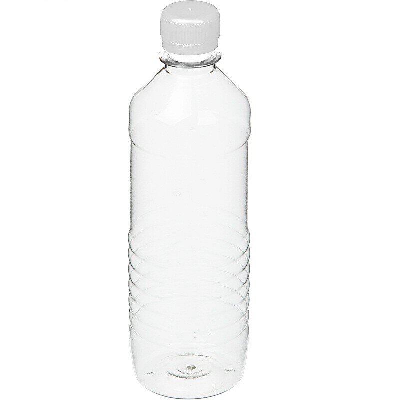 Бутылка пластиковая прозрачная 500 мл диаметр горла 28 мм (100 штук в упаковке) от компании Арсенал ОПТ - фото 1