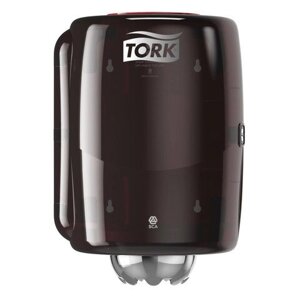 Диспенсер для полотенец TORK TORK (Система M2) Performance, с центральной вытяжкой, черный, 659008