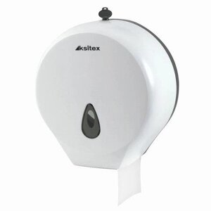 Диспенсер для туалетной бумаги KSITEX, mini, белый, бумага 124545,546, 126092,093, ТН-8002A