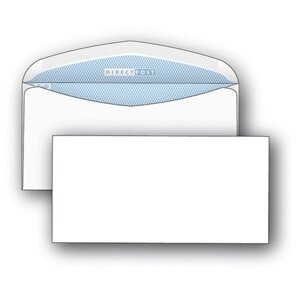 Конверт почтовый DirectPost C65 (114x229 мм) белый с клеем автомат (1000 штук в упаковке)
