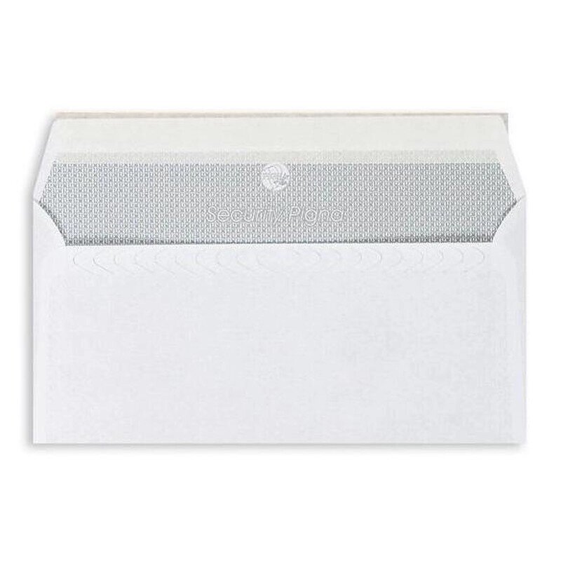 Конверт почтовый Garantpost E65 (110x220 мм) белый удаляемая лента (1000 штук в упаковке) от компании Арсенал ОПТ - фото 1