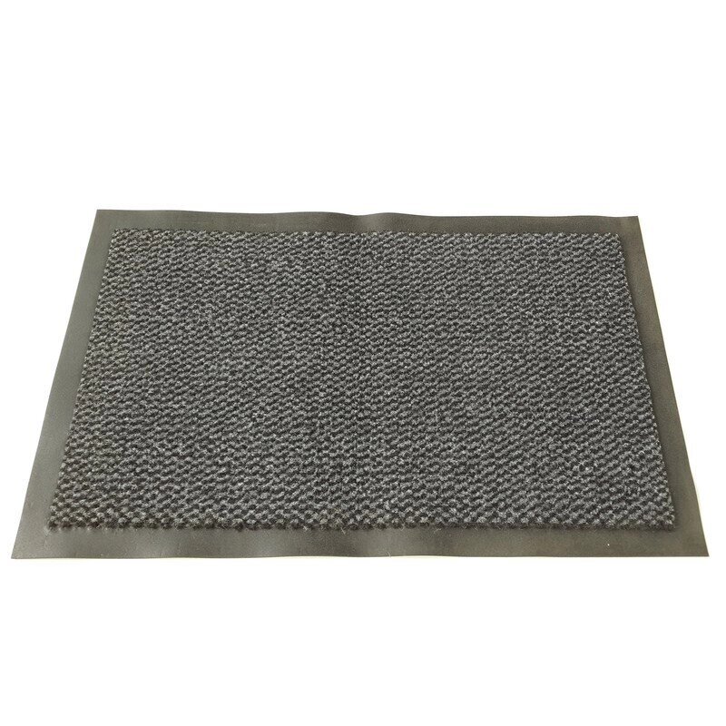 Ковер грязезащитный ворсовый на ПВХ-основе (900х1500х8 мм, серый) от компании Арсенал ОПТ - фото 1