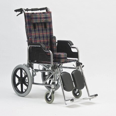 Кресло-каталка инвалидное Армед FS212BCEG каталка для инвалидов складная от компании Арсенал ОПТ - фото 1