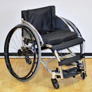 Кресло-коляска для танцев Оптим FS755L - 40 см (задние пневматические колёса)