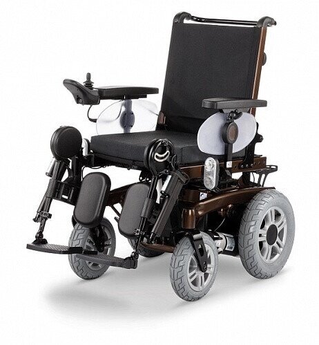 Кресло-коляска электр. MEYRA iChair MC2 1.611 (шир. сиденья 48 см) MEDIUM, рама-коричневый от компании Арсенал ОПТ - фото 1