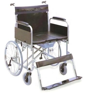 Кресло-коляска инвалидная с санитарным оснащением  LY-250-XXL от компании Арсенал ОПТ - фото 1