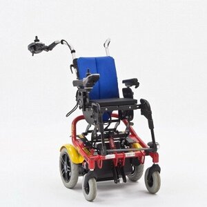 Кресло-коляска Отто Бокк Skippy с электроприводом (34 см, серебряный металлик)