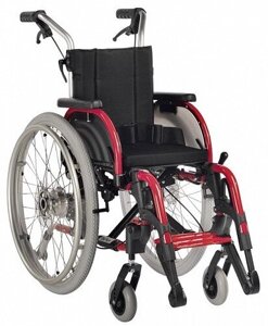 Кресло-коляска Отто Бокк "Старт Юниор"ширина сиденья 35,5 см, красный)