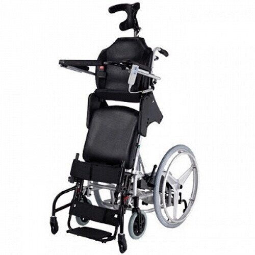 Кресло-коляска Титан LY-250-140 HERO4 с вертикализатором (цвет рамы-черный) от компании Арсенал ОПТ - фото 1