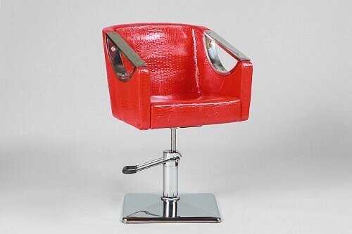 Кресло парикмахерское SD-6369A (red crocodile) от компании Арсенал ОПТ - фото 1
