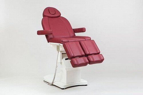 Кресло педикюрное SD-3708AS (бордо) от компании Арсенал ОПТ - фото 1