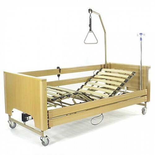 Кровать с электроприводом Belberg 1-194ДЛК, 5 функц. ДЕРЕВО (матрас) от компании Арсенал ОПТ - фото 1
